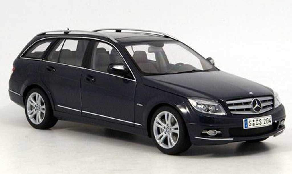 Mercedes Classe C 1/18 Autoart T-Modell (S204) grey Avantgarde diecast model cars