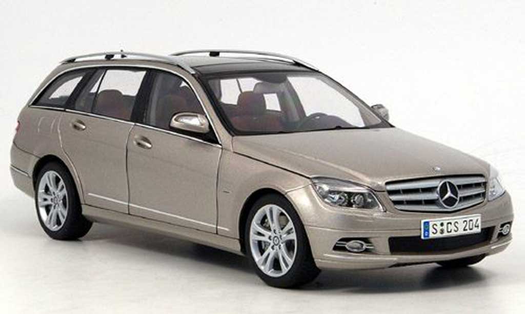 Mercedes Classe C 1/18 Autoart avantgarde t-modell grey diecast model cars