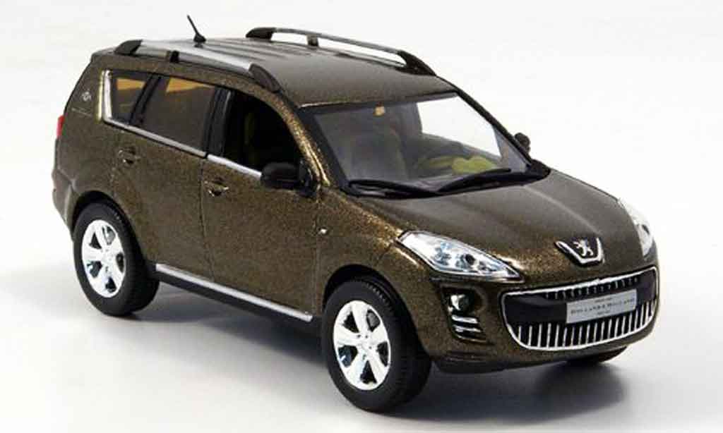 Peugeot 4007 1/43 Norev holland & holland autosalon genf 2007 diecast model cars