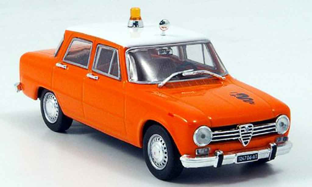 Alfa Romeo Giulia 1300 1/43 Norev 1300 ti secours routier 1969 diecast model cars
