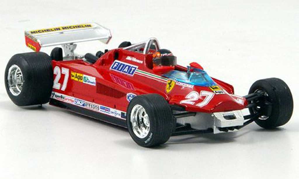 Ferrari 126 1981 1/43 Brumm 1981 CK Turbo Villeneuve Runde 57-63 GP Kanada diecast model cars
