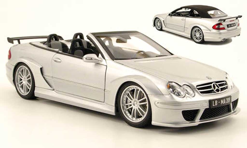 Mercedes Classe CL DTM 1/18 Kyosho K DTM amg cabrio grey metallisee diecast model cars
