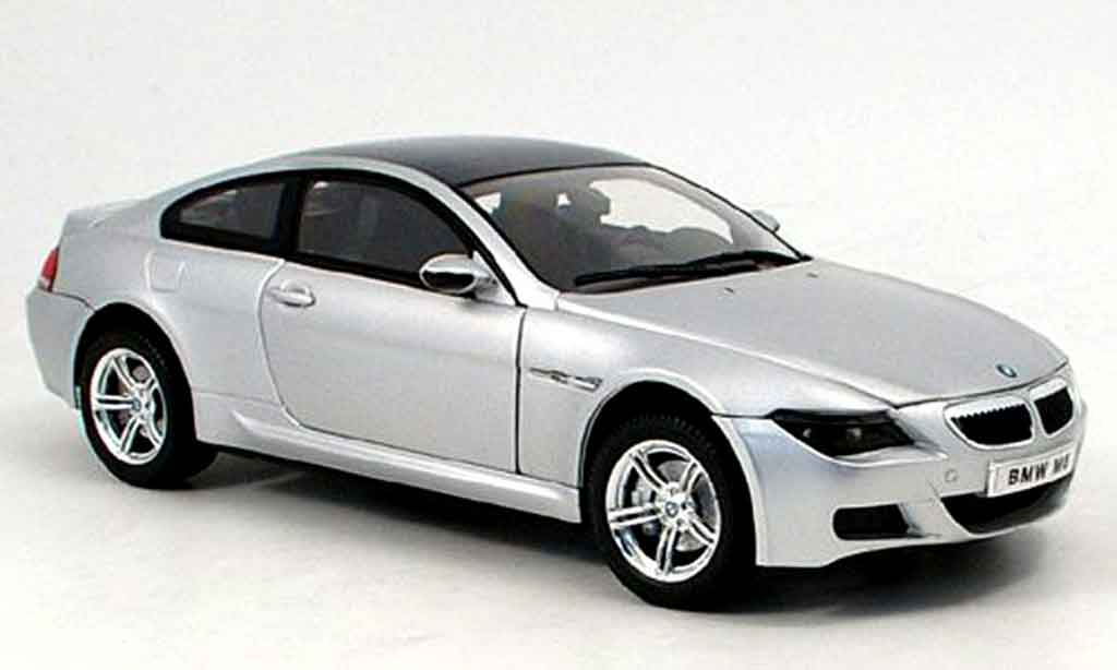 Bmw M6 E63 1/18 Ricko E63 grey diecast model cars