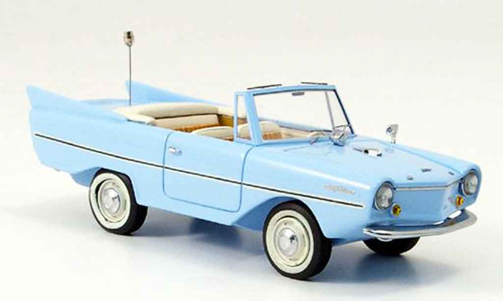 Amphicar Cabrio 1/43 Neo blue 1961 diecast model cars