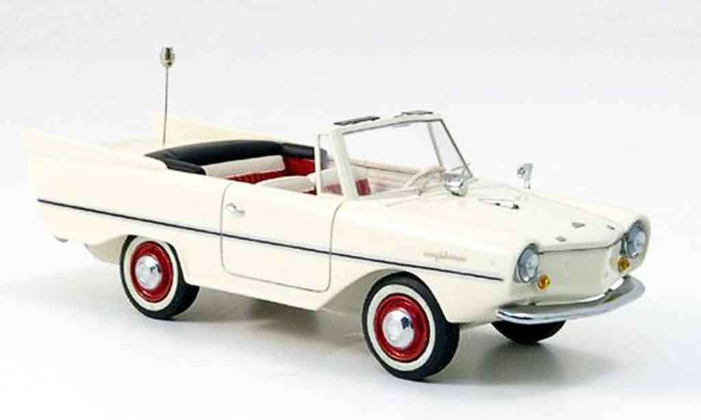 Amphicar Cabrio 1/43 Neo creme white 1961 diecast model cars