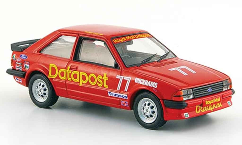 Ford Escort RS 1600 1/43 Vanguards RS 1600 i No.77 Datapost BSCC 1984 MK3 diecast model cars