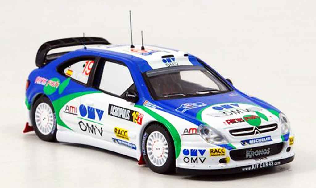 Citroen Xsara WRC 2005 1/43 IXO WRC 2005 no.19 pons del barrio rallye acropolis diecast model cars