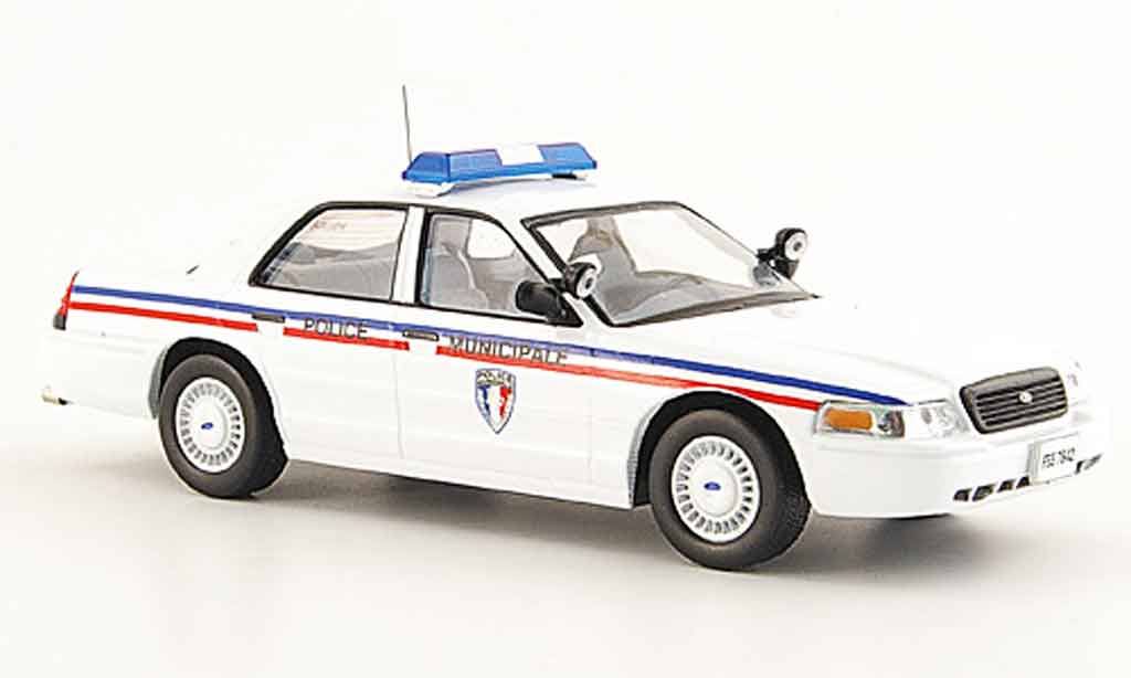 Ford Crown 1/43 IXO police Montepellier diecast model cars