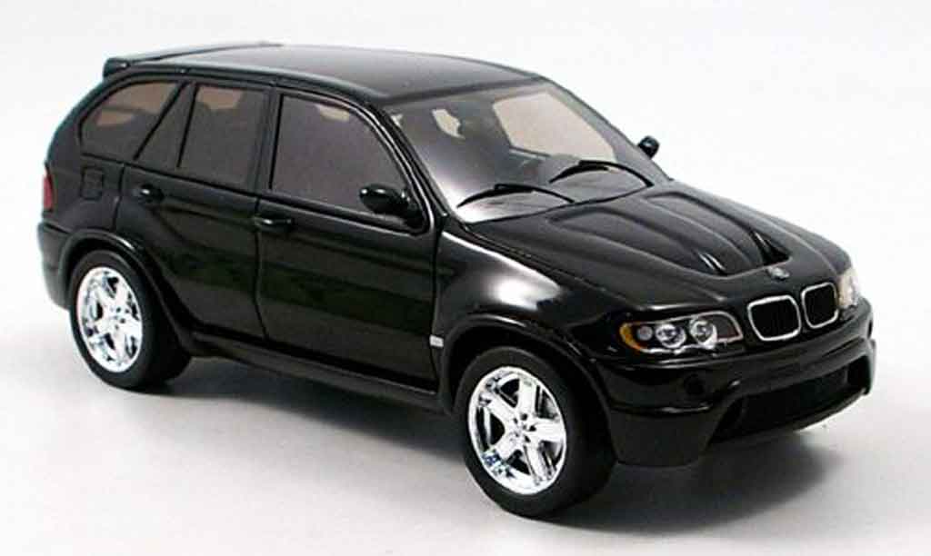 Bmw X5 E53 1/43 Spark E53 black diecast model cars