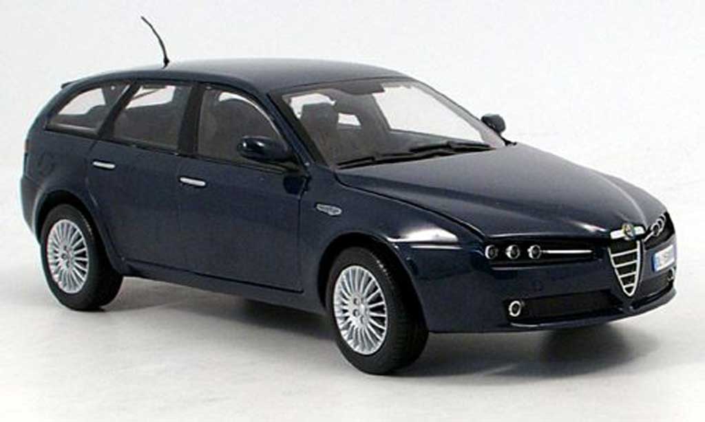 Alfa Romeo 159 1/18 Mondo Motors sport wagon blue 2007 diecast model cars