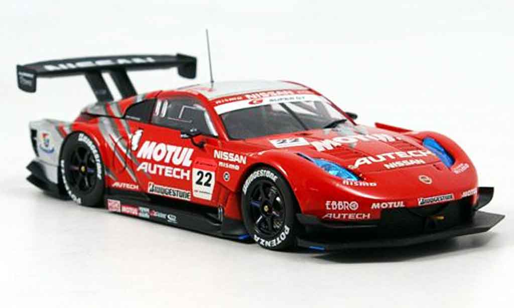 Nissan 350Z 1/43 Ebbro JGTC Motul Autech Z SuperGT No.22 2007 diecast model cars