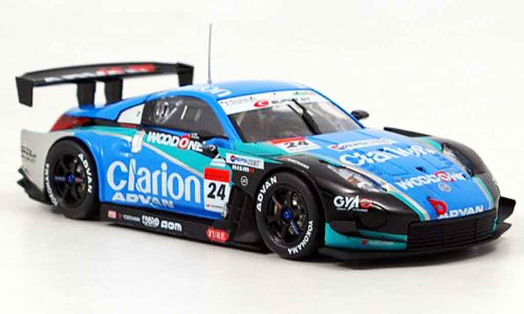 Nissan 350Z 1/43 Ebbro JGTC Woodone Advan Z SuperGT No.24 2007 diecast model cars