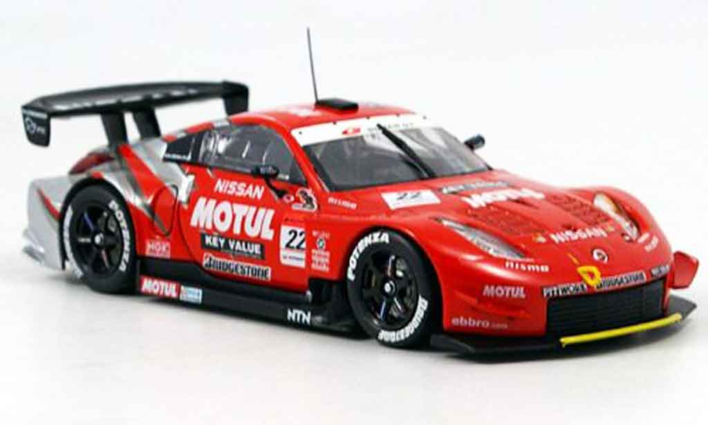 Nissan 350Z 1/43 Ebbro JGTC Motul Pitwork Z No.22 Malaysia 2005 diecast model cars
