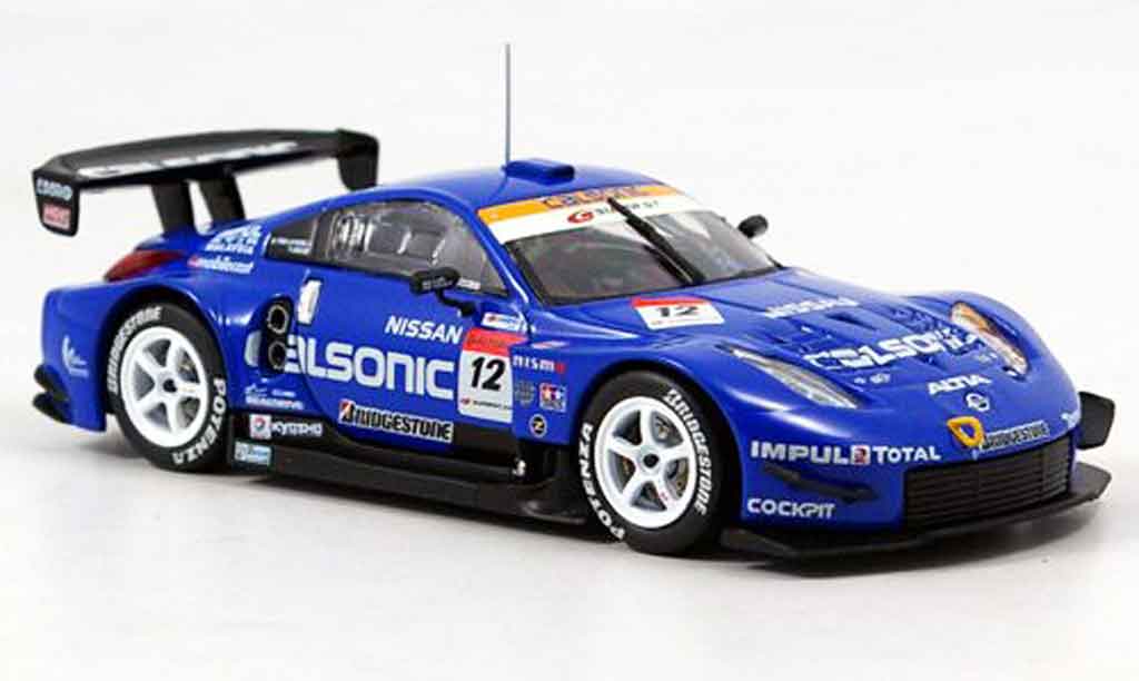 Nissan 350Z 1/43 Ebbro JGTC Calsonic Impul Z No.12 Malaysia 2005 diecast model cars
