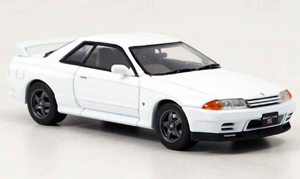 Nissan Skyline R32 1/43 Ebbro R32 GT R white diecast model cars