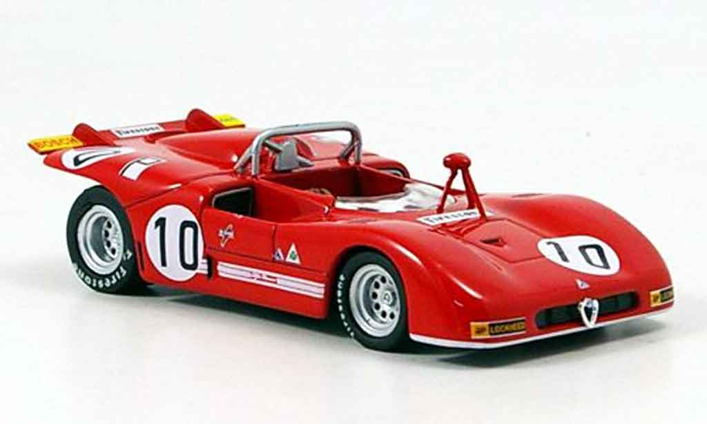 Alfa Romeo 33.3 1971 1/43 M4 1971 no.10 n.galli nurburgring diecast model cars