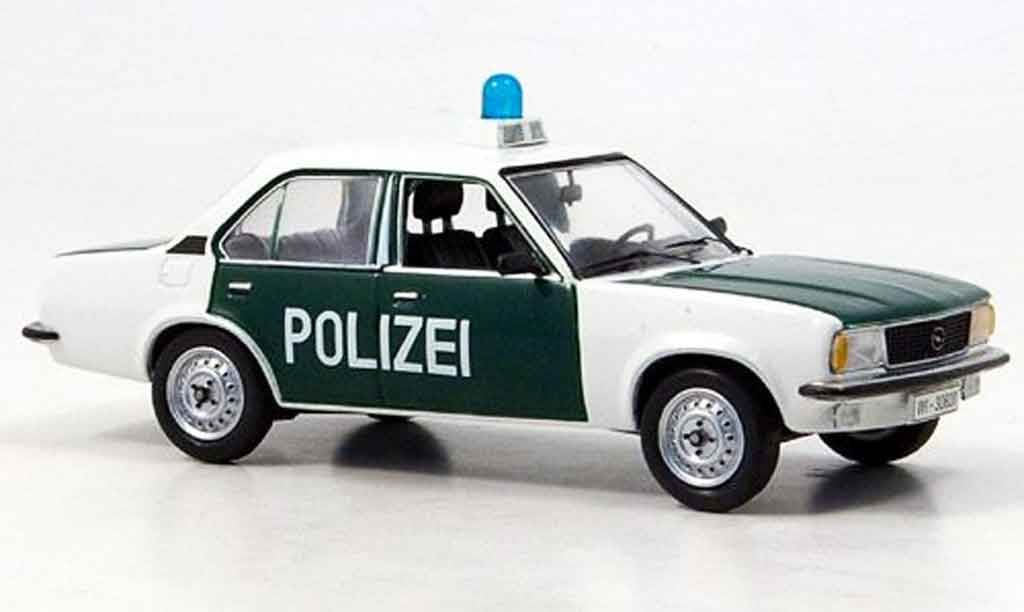 Opel Ascona B 1/43 Schuco B police diecast model cars