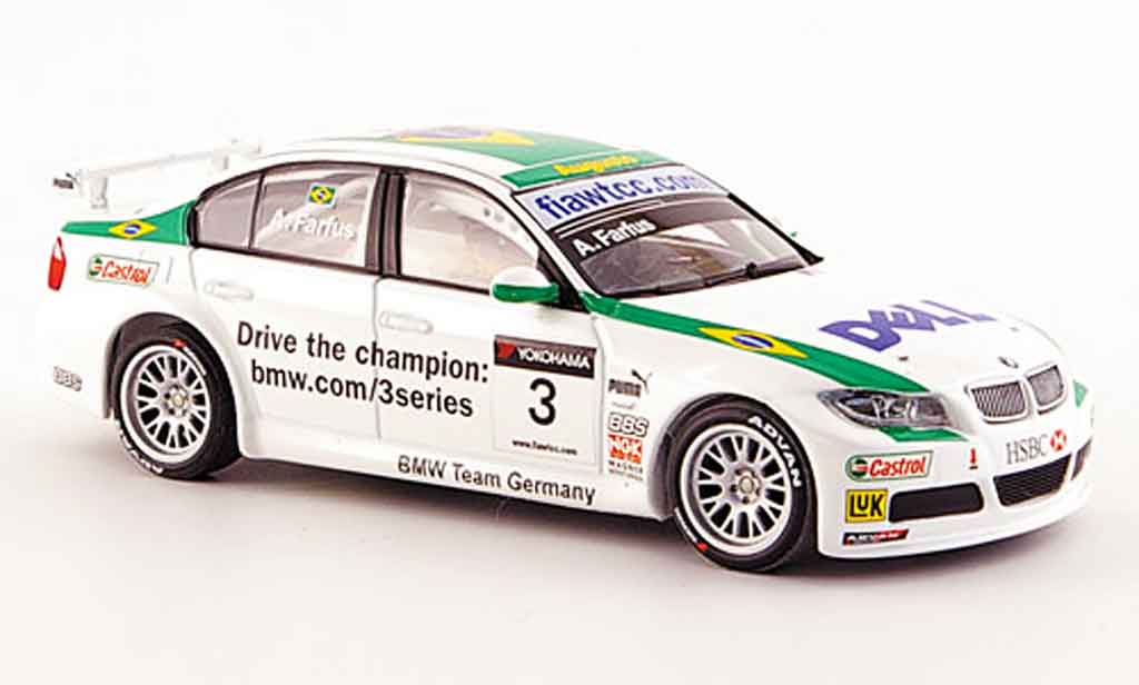 Bmw 320 WTCC 1/43 Minichamps WTCC Farfus Team Germany WTCC 2007 diecast model cars
