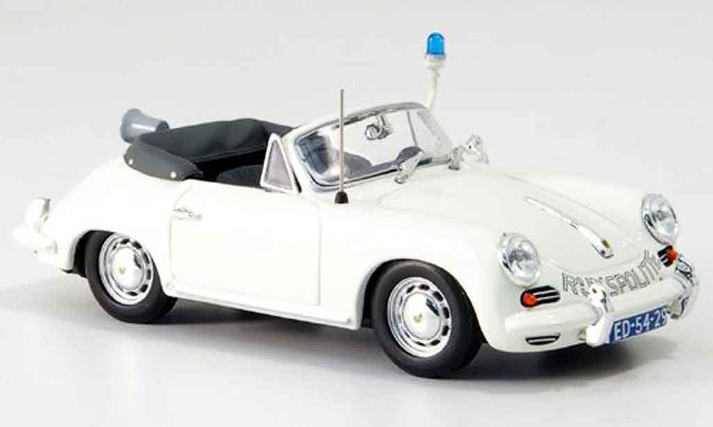 Porsche 356 1963 1/43 Minichamps 1963 C Convertible Rijkspolitie diecast model cars