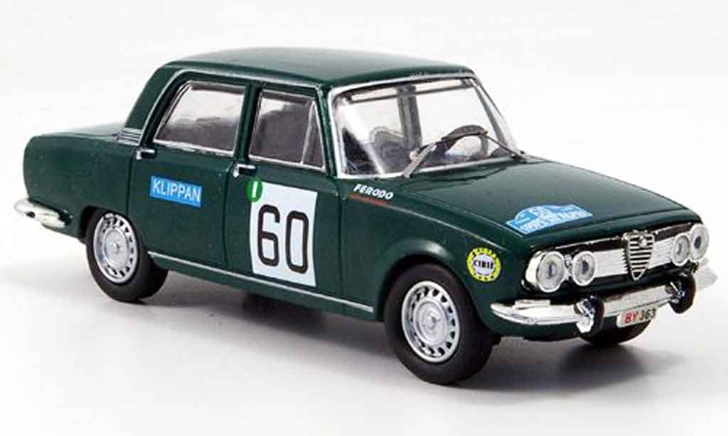 Alfa Romeo 1750 GTV 1/43 M4 GTV no.60 bianchi jacquemin rallye alpen 1968 diecast model cars