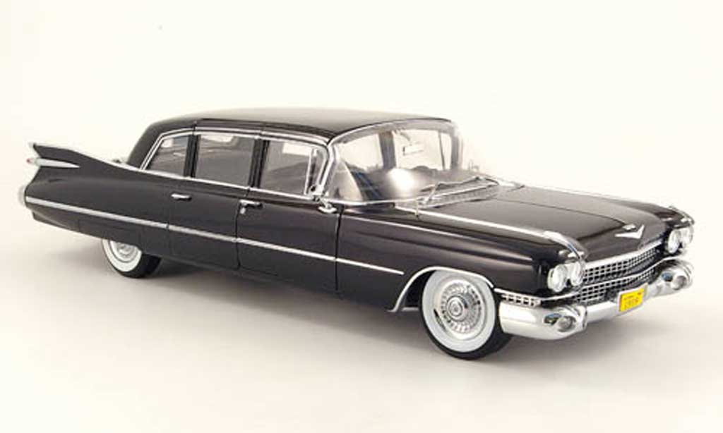 Cadillac Series 75 1/18 Precision limousine black 1959 diecast model cars