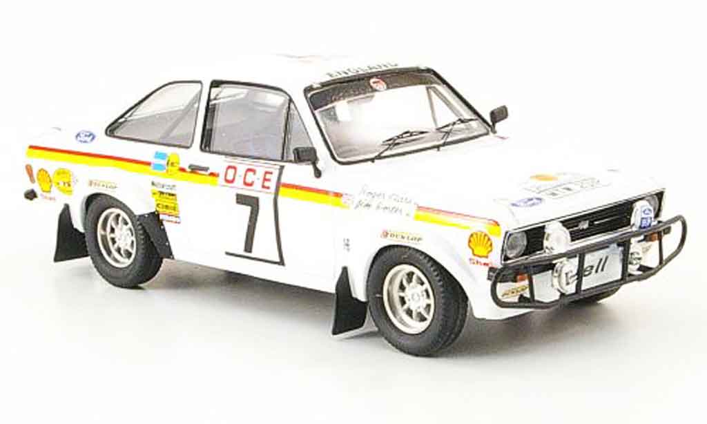 Ford Escort MK2 1/43 Trofeu MK2 Clark Rally Marokko 1976 diecast model cars