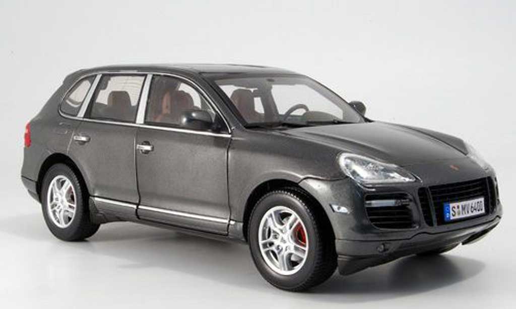Porsche Cayenne Turbo 1/18 Norev Turbo grey 2007 diecast model cars