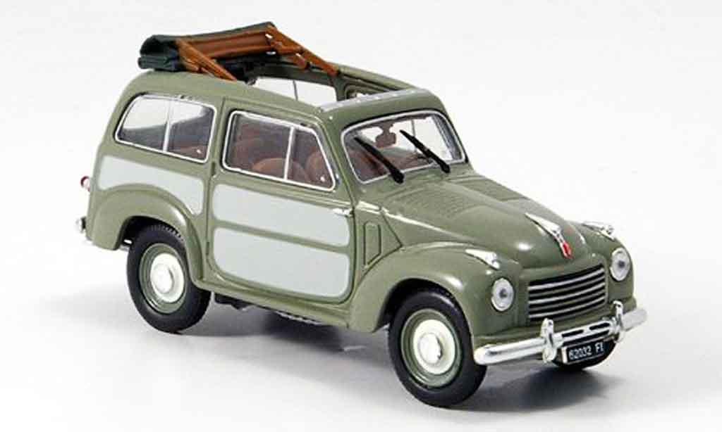 Fiat 500 1/43 Norev Belvedere grey 1952 diecast model cars