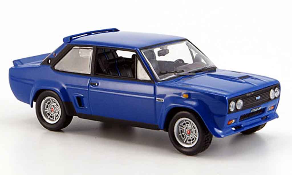 Fiat 131 1/43 Norev Abarth blue 1976 diecast model cars