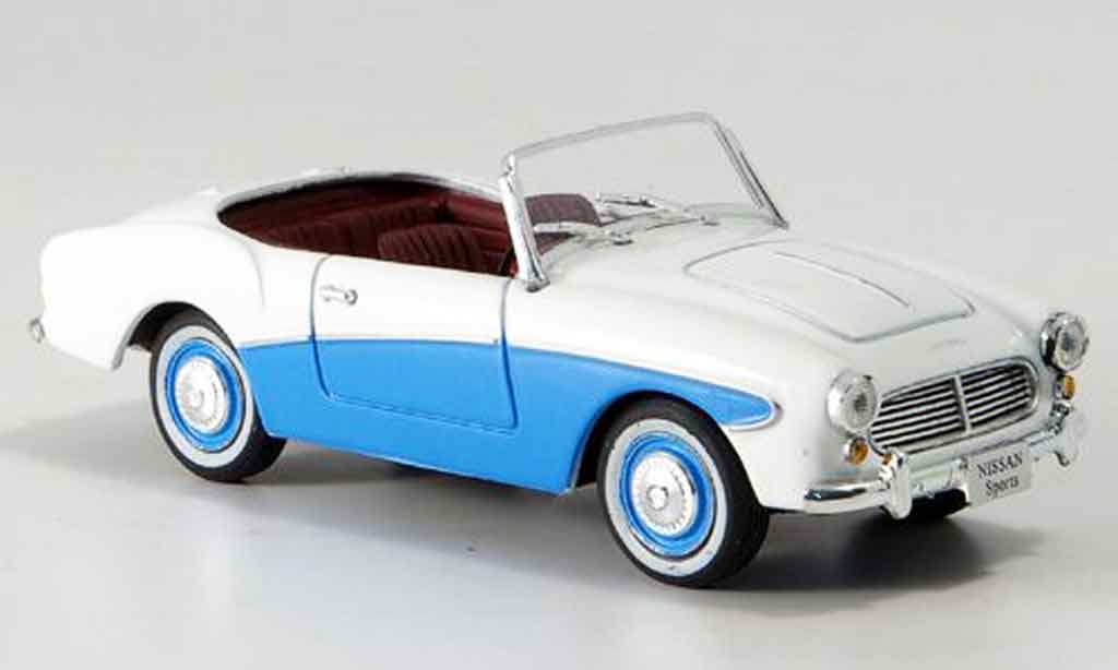 Nissan Sports 211 1/43 Norev blue white 1959 diecast model cars