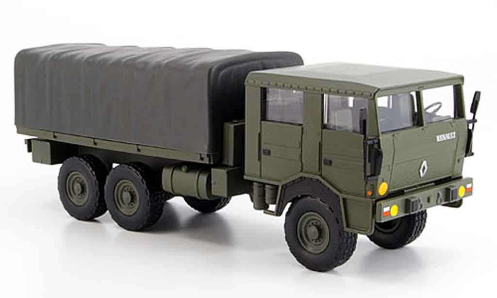 Renault TRM 1/43 Norev 10000 bache grun otan 1984 diecast model cars