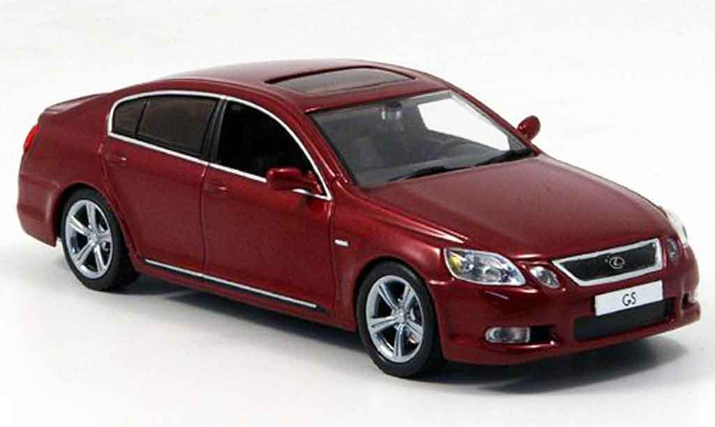 Lexus GS 430 1/43 J Collection 430 red 2006 diecast model cars