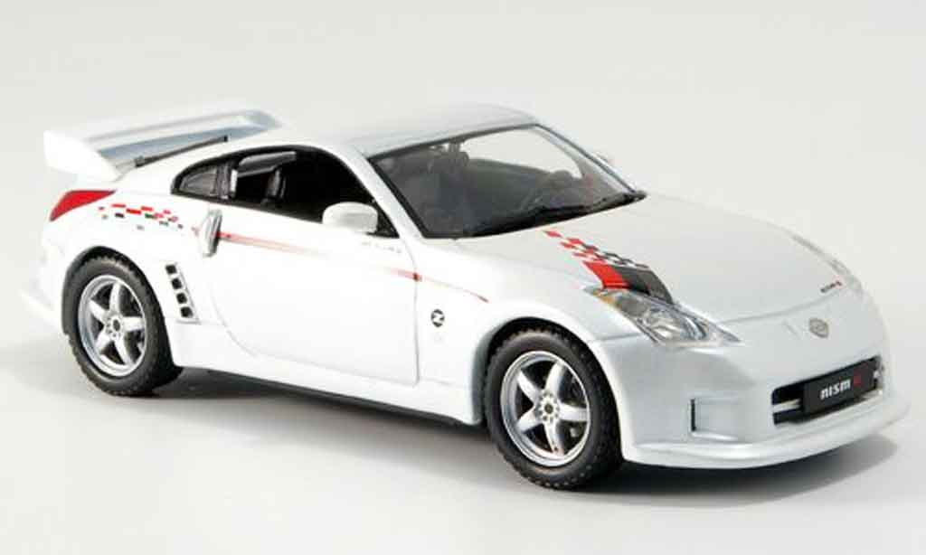Nissan 350Z 1/43 J Collection Nismo S Tune Nismo white 2006 diecast model cars