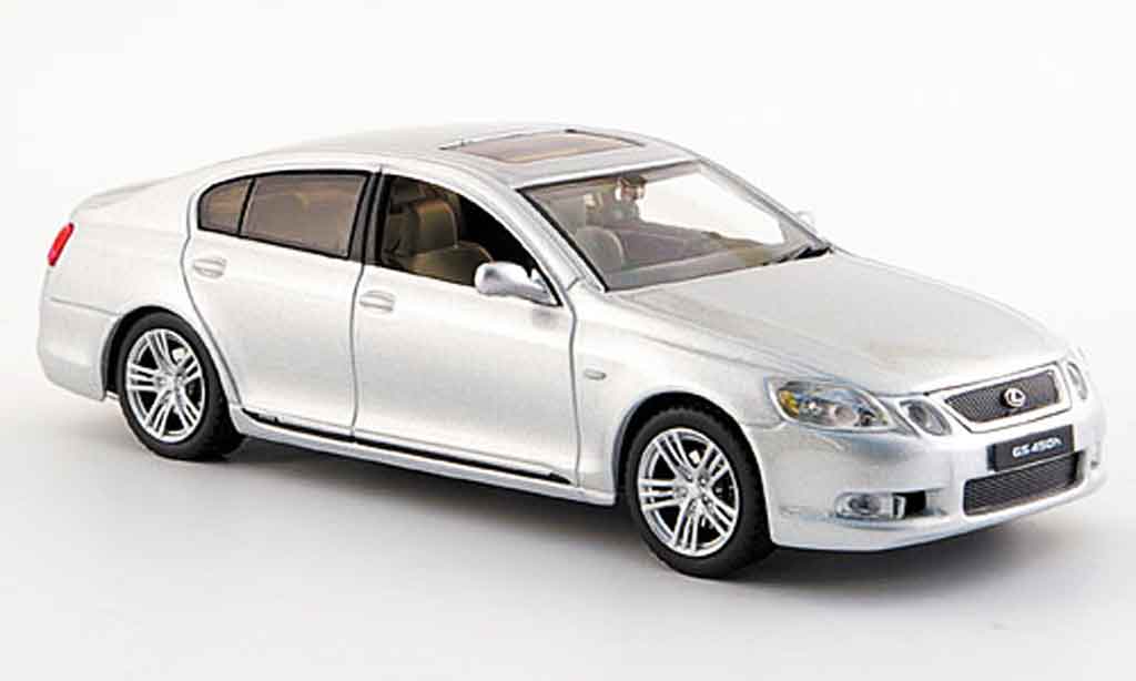 Lexus GS 450 1/43 J Collection 450 h grey metallisee 2006 diecast model cars