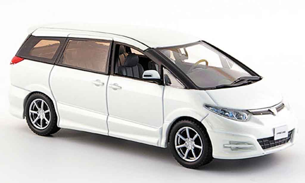 Toyota Estima 1/43 J Collection previa gl white 2006 diecast model cars