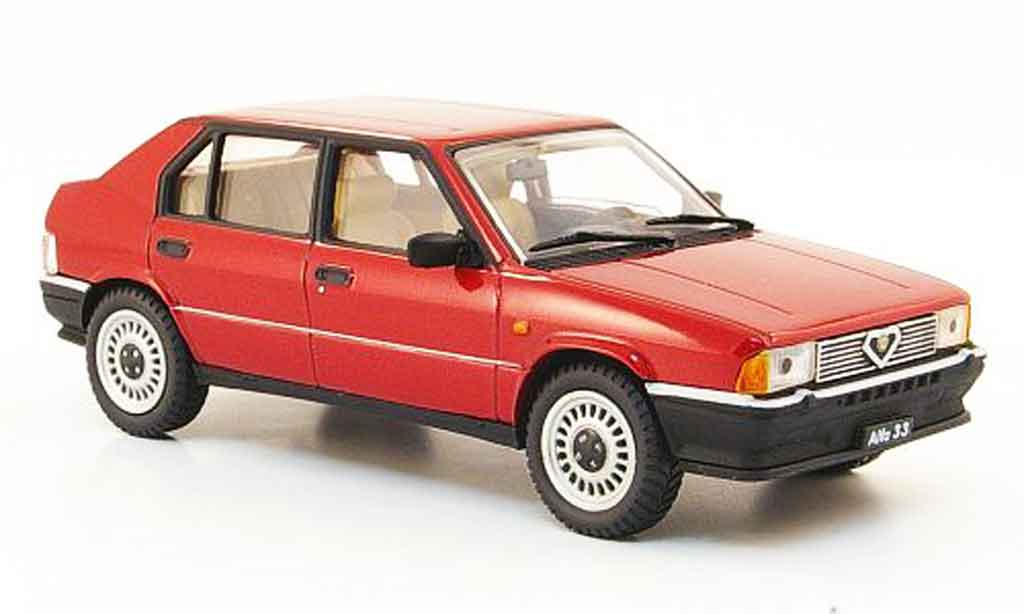 Alfa Romeo 33 1.3 1/43 Pego 1.3 red 1983 diecast model cars