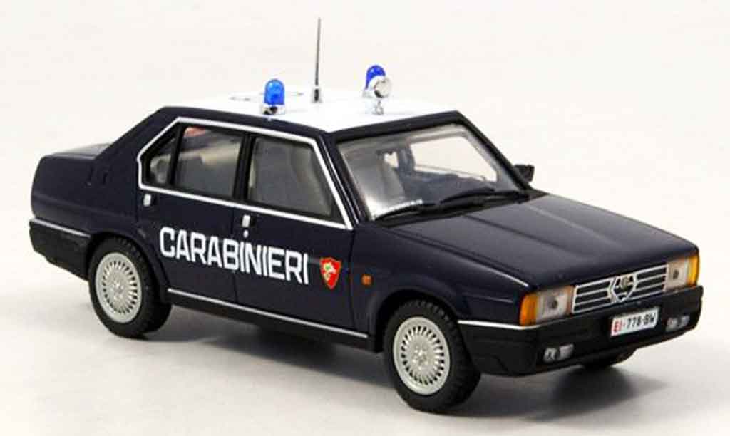 Alfa Romeo 90 1/43 Pego berline carabinieri 1984 diecast model cars