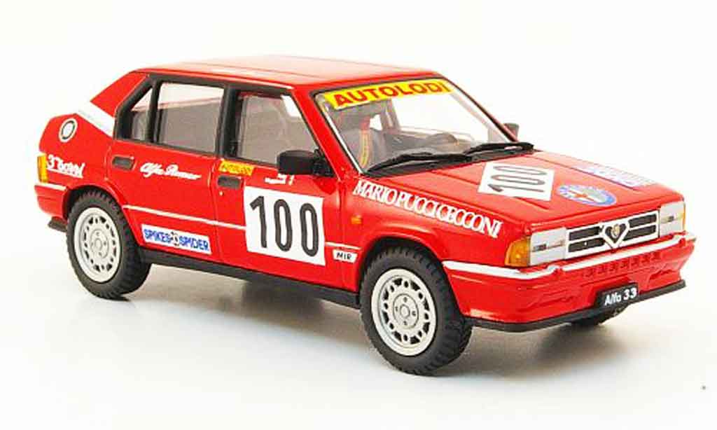 Alfa Romeo 33 1/43 Pego no.100 rallye 1991 diecast model cars