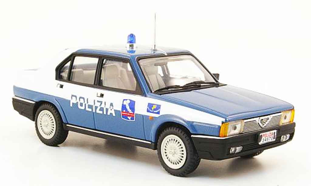 Alfa Romeo 90 1/43 Pego berline autostrada police 1984 diecast model cars