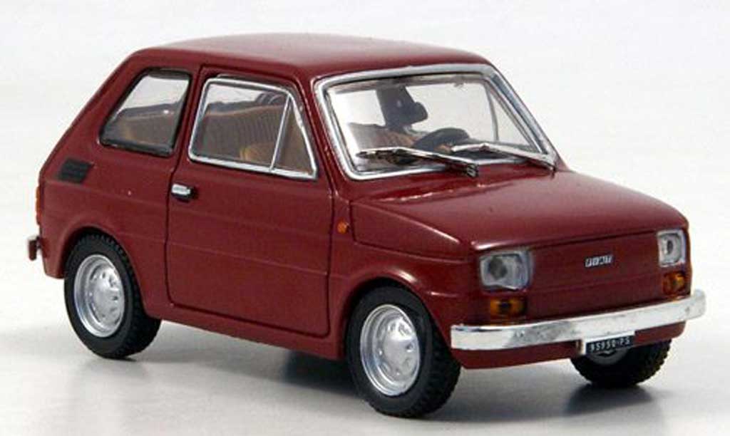Fiat 126 1/43 Starline dk. red 1972 diecast model cars