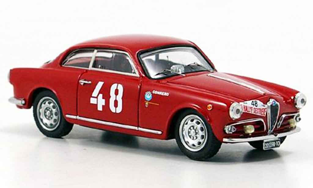 Alfa Romeo Giulietta 1/43 Bang v.rallu diecast model cars