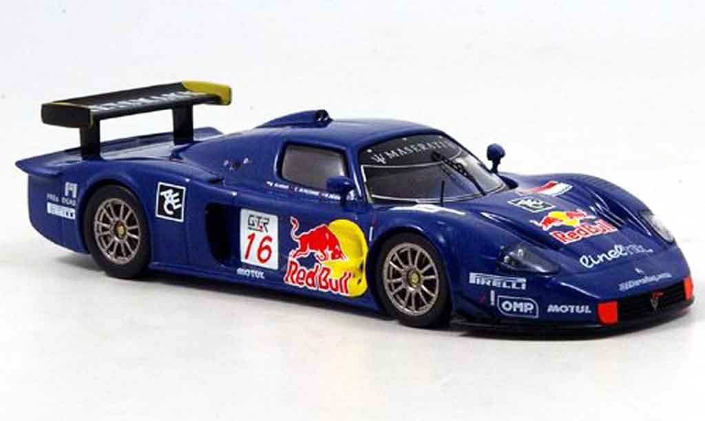 Maserati MC12 1/43 IXO no.16 red bull fia gt monza 2005 diecast model cars