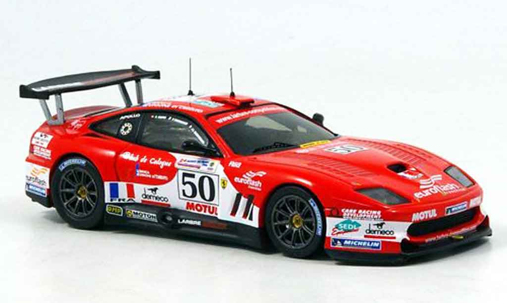 Ferrari 550 Maranello 1/43 IXO Maranello no. 50 le mans 2006 diecast model cars