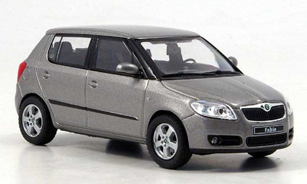 Skoda Fabia II 1/43 Abrex II beige 2006 diecast model cars