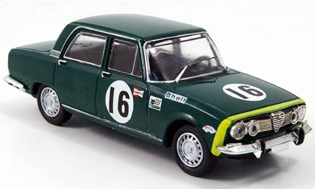 Alfa Romeo 1750 GTV 1/43 M4 GTV berline no.16 24h spa 1968 diecast model cars