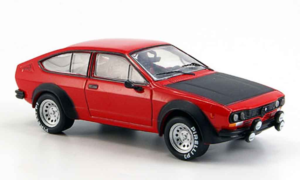 Alfa Romeo GT 2.0 1/43 M4 V 2.0 turbodelta red 1976 diecast model cars