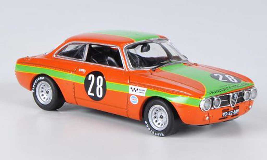 Alfa Romeo Giulia GT Am 1/43 M4 GT Am Zandvoort Slotemaker 1970 diecast model cars