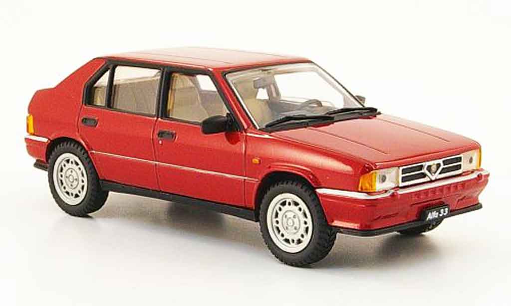 Alfa Romeo 33 1/43 Pego quadrifoglio red 1983 diecast model cars