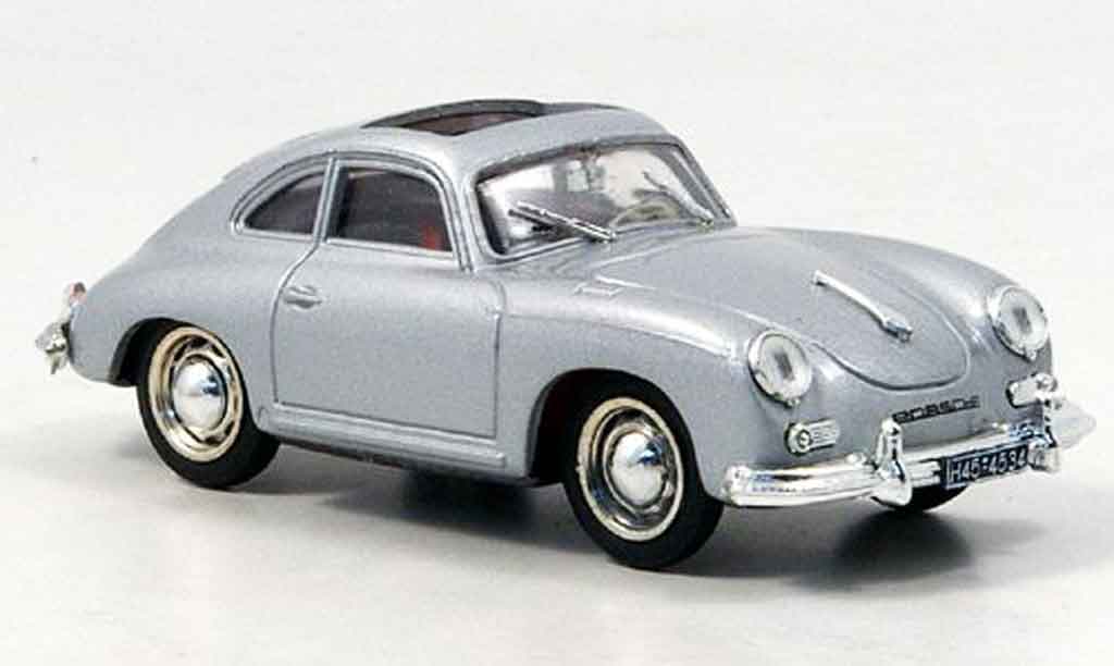 Porsche 356 1952 1/43 Brumm 1952 Coupe grey metallisee geoffnetes Schiebedach diecast model cars