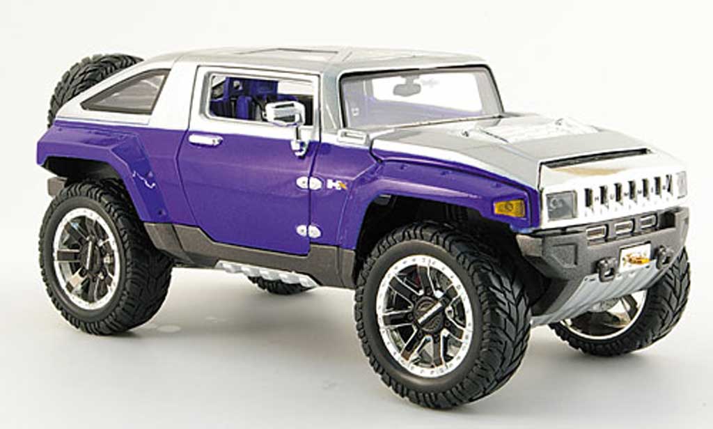 Hummer HX 1/18 Maisto concept blue grey tuning diecast model cars
